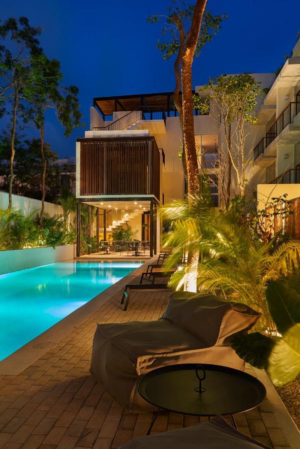 Private Pool And Roof Top For 3 In La Veleta Tulum Eksteriør billede