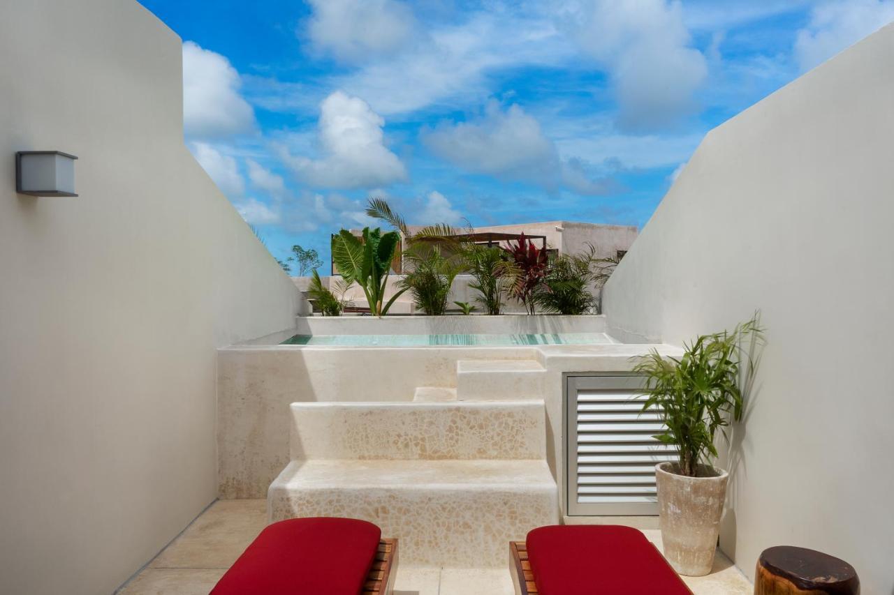 Private Pool And Roof Top For 3 In La Veleta Tulum Eksteriør billede