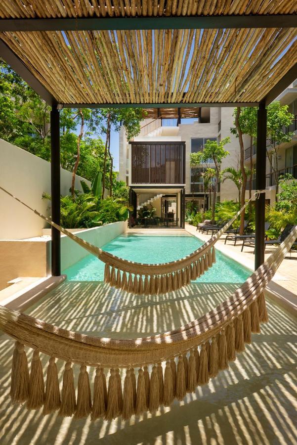 Private Pool And Roof Top For 3 In La Veleta Tulum Eksteriør billede