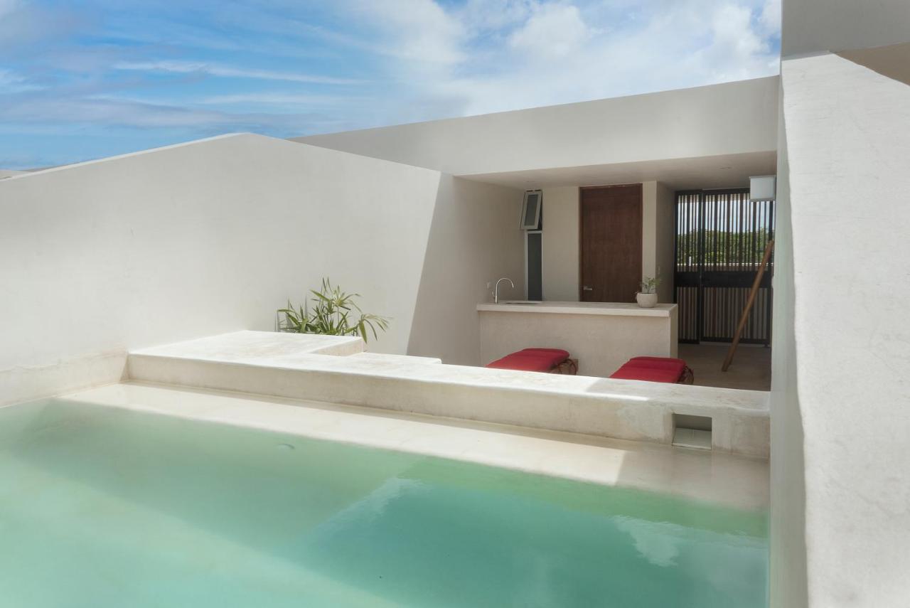 Private Pool And Roof Top For 3 In La Veleta Tulum Eksteriør billede